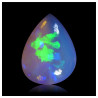 3.0 Crt Brilliant Blue Green Clear Opal